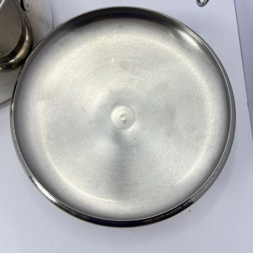 Revere Ware Saucepan Pot with Lid 3Qt Vintage Made USA Copper Bottom Midcentury